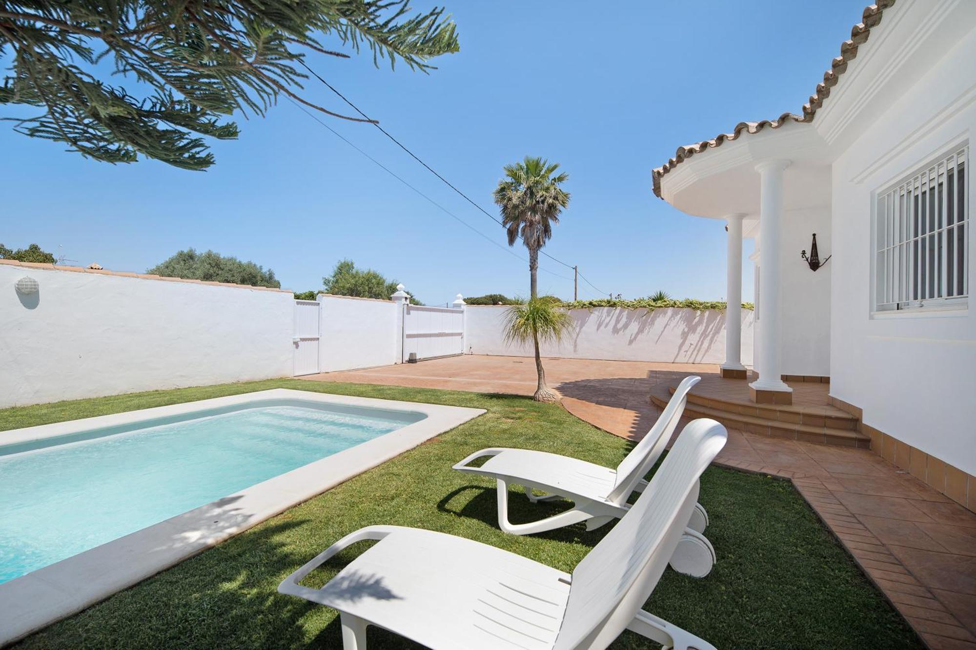 Casa Abedul Sancti Petri Villa Chiclana de la Frontera Exteriör bild